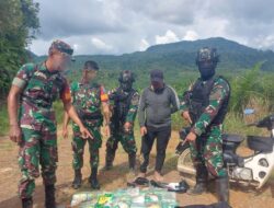 Penyelundupan 20 kg sabu di perbatasan RI-Malaysia berhasil digagalkan oleh TNI