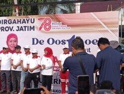 Jalan Sehat dan Pasar Murah di Jember Diprakarsai oleh Gubernur Khofifah dalam rangka HUT Jatim ke-78