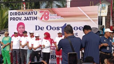 Jalan Sehat dan Pasar Murah di Jember Diprakarsai oleh Gubernur Khofifah dalam rangka HUT Jatim ke-78