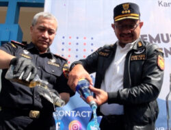 Bea Cukai Palangka Raya Menghancurkan Barang Ilegal Bernilai Rp 550 Juta