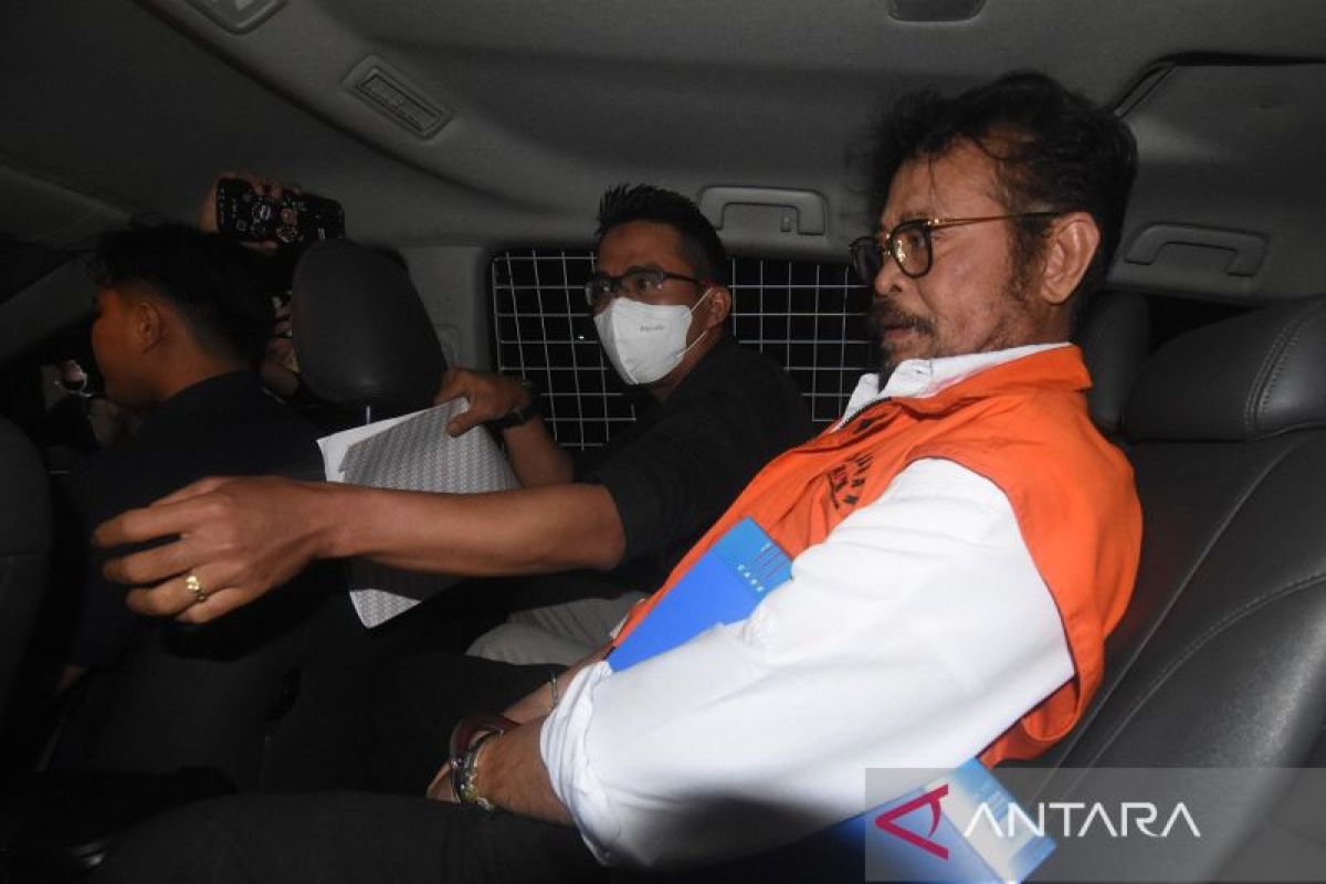 Ketua KPK, Syahrul Yasin Limpo, menjalani pemeriksaan terkait kasus dugaan pemerasan