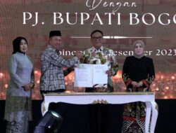 Fokus Asmawa Tosepu dalam Sertijab Penjabat Bupati Bogor