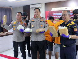 Penggagalan Polda Aceh terhadap penyelundupan 20 kilogram sabu dari Malaysia