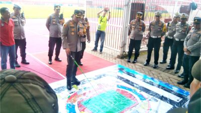 Polisi Mengawasi dengan Ketat Pertandingan Deltras Sidoarjo VS FC Bekasi City di Blitar untuk Mengantisipasi Kerusuhan