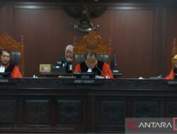 Mahkamah Konstitusi (MK) Menggelar Sidang Perdana Perkara Perselisihan Hasil Pemilihan Umum (PHPU) Pemilu Legislatif (Pileg) Tahun 2024