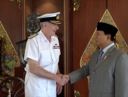 Prabowo receives a visit from the British Armed Forces’ Chief of Staff