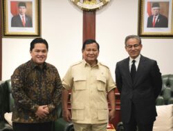 Prabowo Subianto Meets with Erick Thohir and Emaar Properties UAE Founder to Discuss Potential Growth in Indonesia