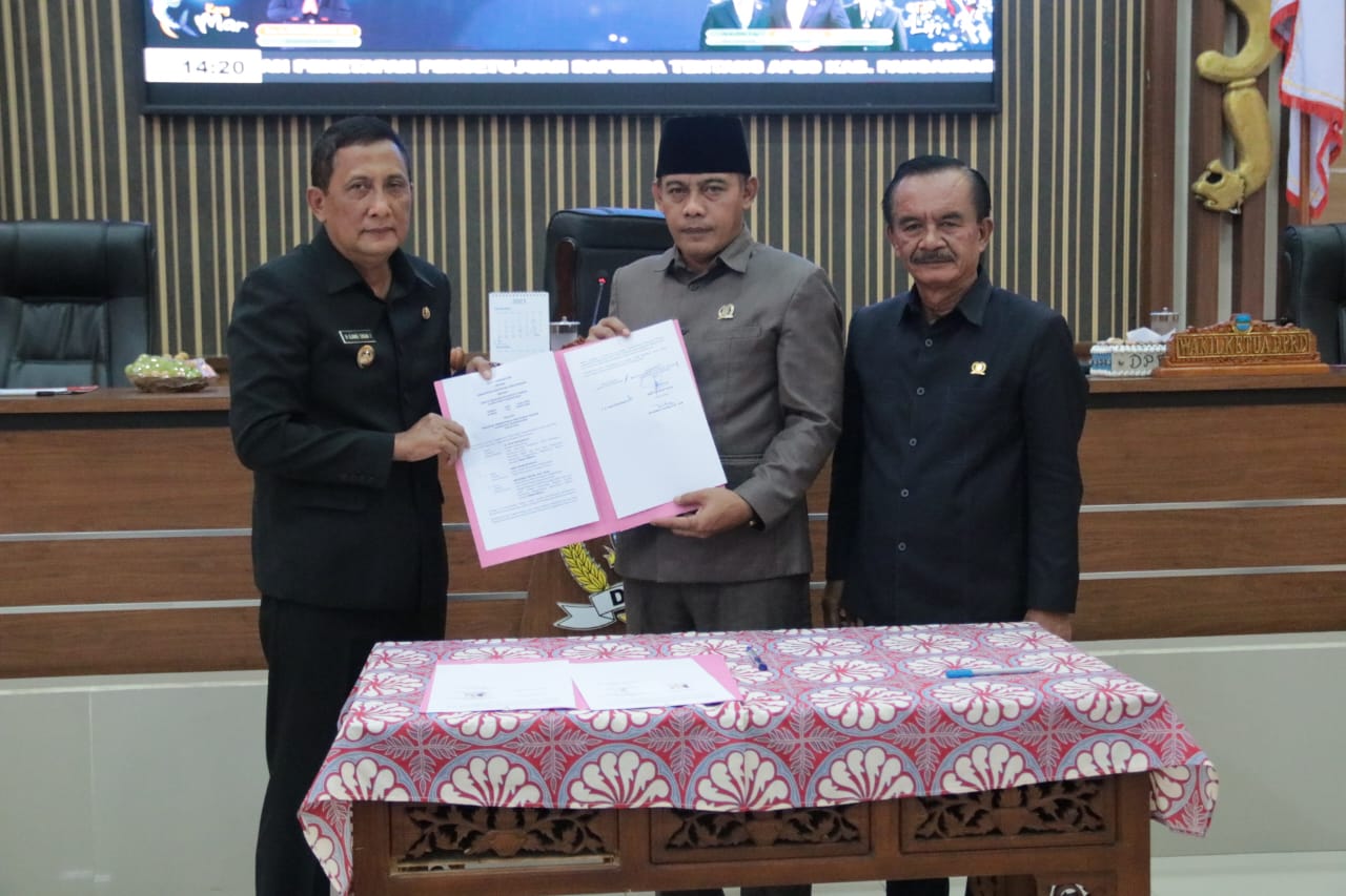 DPRD Kabupaten Pangandaran Menetapkan Rekomendasi Terhadap Laporan Hasil Pemeriksaan Badan Pemeriksa Keuangan Republik Indonesia Tahun 2023