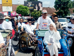 Paslon Amalia Desiana-Wakhid Jumali Didukung oleh Delapan Parpol Saat Mendaftar ke KPU Banjarnegara