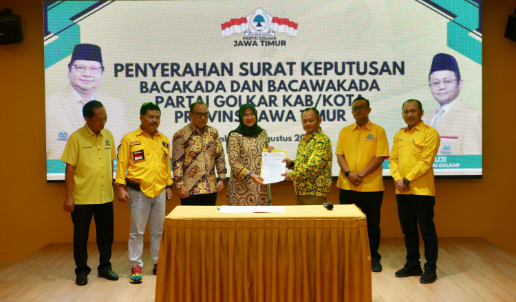 Golkar Menetapkan Ipuk – Mujiono sebagai Calon Kandidat Pilkada Banyuwangi 2024