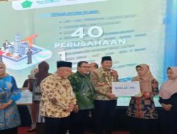 Penyaluran Manfaat BPJS Ketenagakerjaan oleh Plt Bupati Sidoarjo di Job Fair 2024