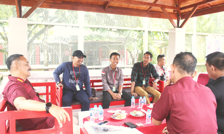 Edi Cahyono, Kalapas Bangkinang, Mengadakan Acara Coffee Morning dengan Insan Pers