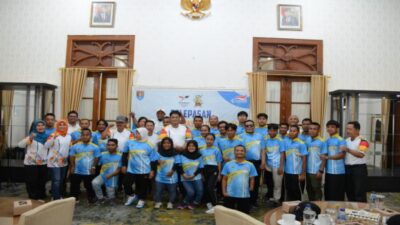 34 Atlet PCNI Representing Cilacap Released for Peparnas XVII, Aiming for 10 Gold Medals.