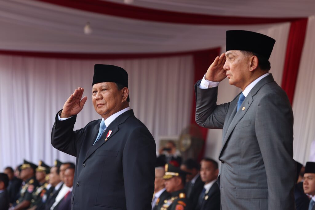 Excited Crowds Cheer for Prabowo Subianto and Defense Minister Sjafrie as They Ride Maung After Handover Ceremony