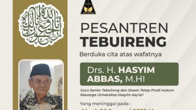 In Memoriam KH Hasyim Abbas: Sosok Tegas dan Konsisten
