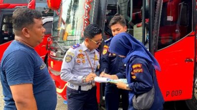 Intensifkan Rampcheck Pool Bus & Terminal Jelang Lebaran di Jatim
