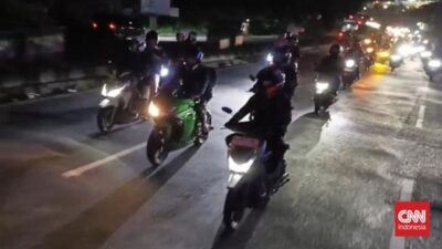 Pengawalan Aman Pemudik Motor di Jalur Lintas Sumatra