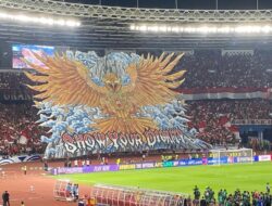 Prabowo Tonton Langsung Pertandingan Indonesia vs Bahrain di GBK!