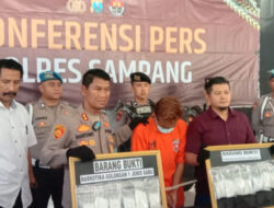 Kurir Sabu Sampang Tertangkap, Polisi Sita 1kg Barang Bukti