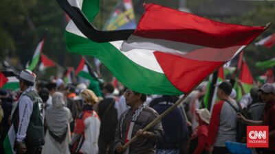 Aksi Bela Palestina: Massa Geruduk Kedubes AS