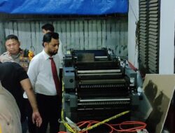 Tersangka Uang Palsu UIN Beli Mesin Cetak Baru untuk Pilgub