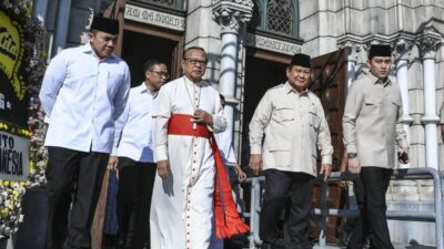 Prabowo dan Uskup Petrus Turang: Kisah Persahabatan Sejak Kecil