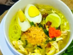 Resep Soto Lamongan Autentik dengan Koya Gurih yang Lezat