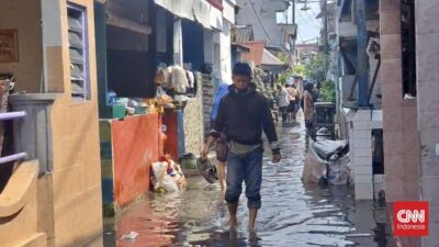 Banjir Rob Landa Pesisir Surabaya, Dampak Rumah Warga Terendam