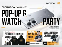 Event Pop-up Realme 14 Series 5G Gandaria City Mall, Jumpa Pemain RRQ R7!