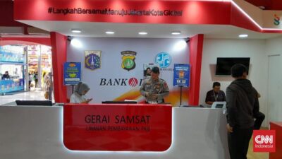 Pemprov DKI Buka Gerai Bayar Pajak Kendaraan di Jakarta Fair
