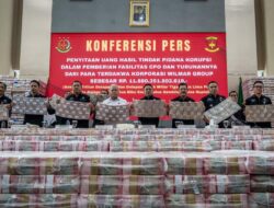 Penampakan Uang Sitaan Terkait Kasus Korupsi Ekspor CPO