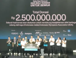 OPPO dan IOA Kumpulkan Rp2,5 Miliar Dukung Atlet Cabang Beragam