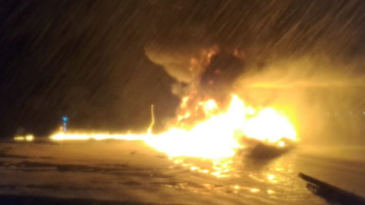 Kapal Muat Kopra Terbakar Sulteng: 2 ABK Hilang, 1 Korban Tewas